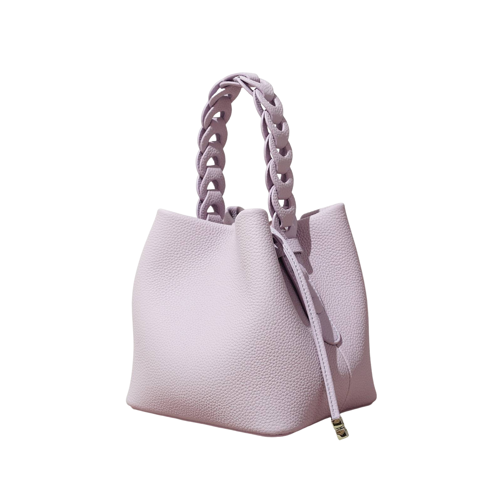 Leather Bucket Bag