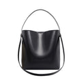 Leather Bucket Tote
