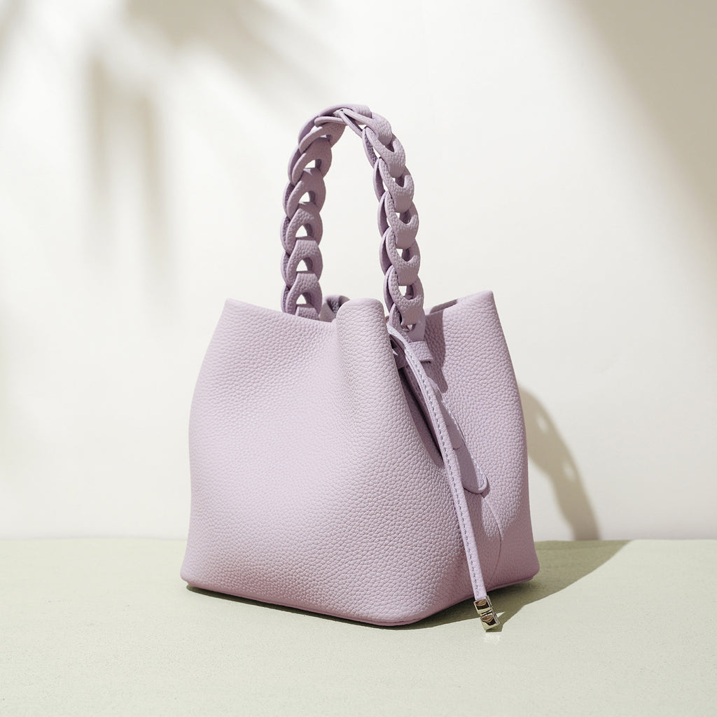 Leather Bucket Bag