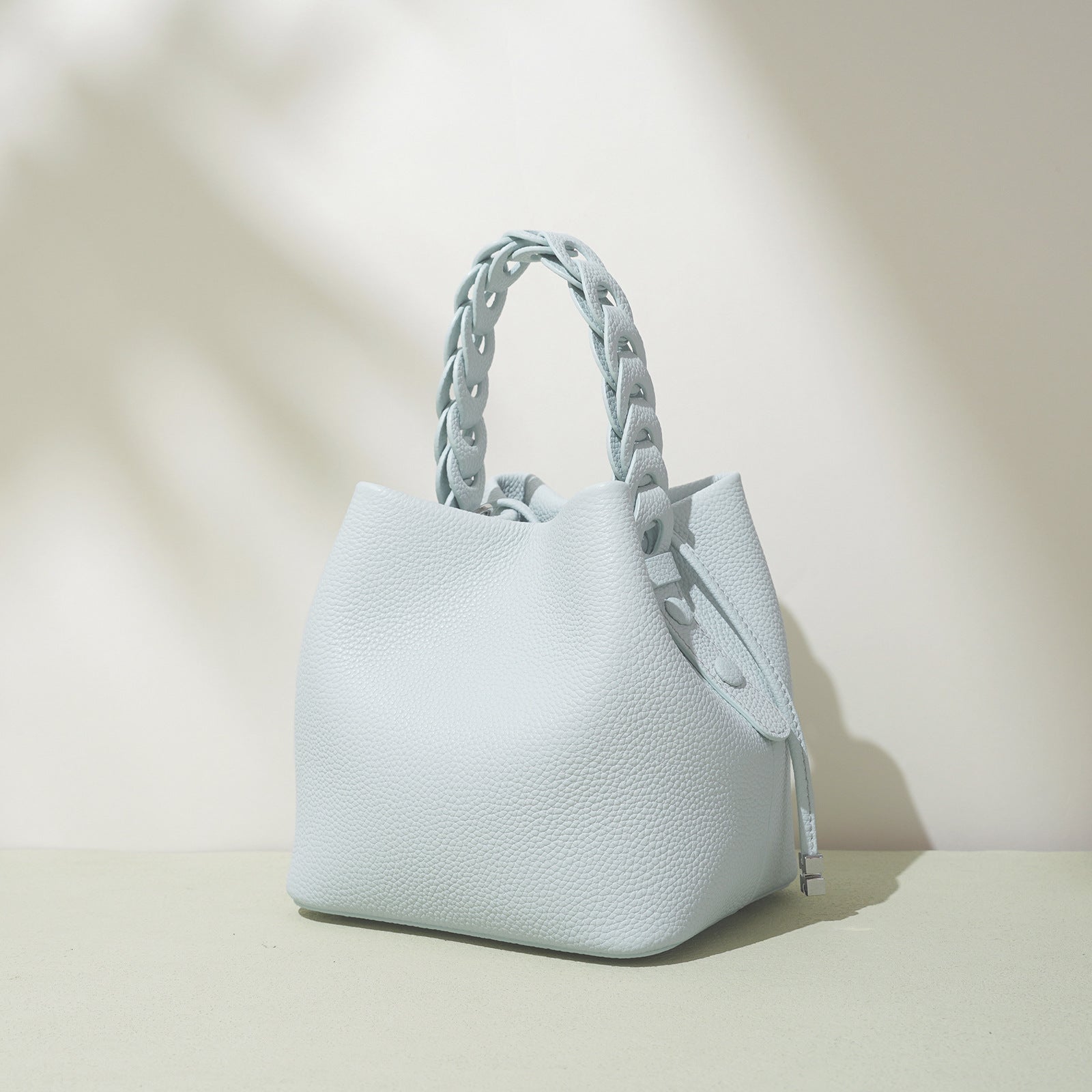 Leather Bucket Bag