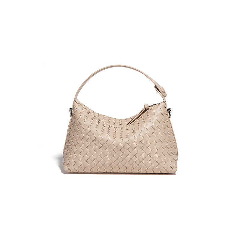 Woven Dumpling Bag