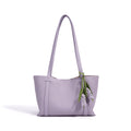 Hyacinth Leather Tote